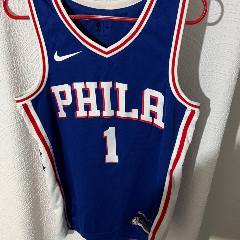 James Harden # 1 Men size 44 Nike PHILA Basketball Jersey